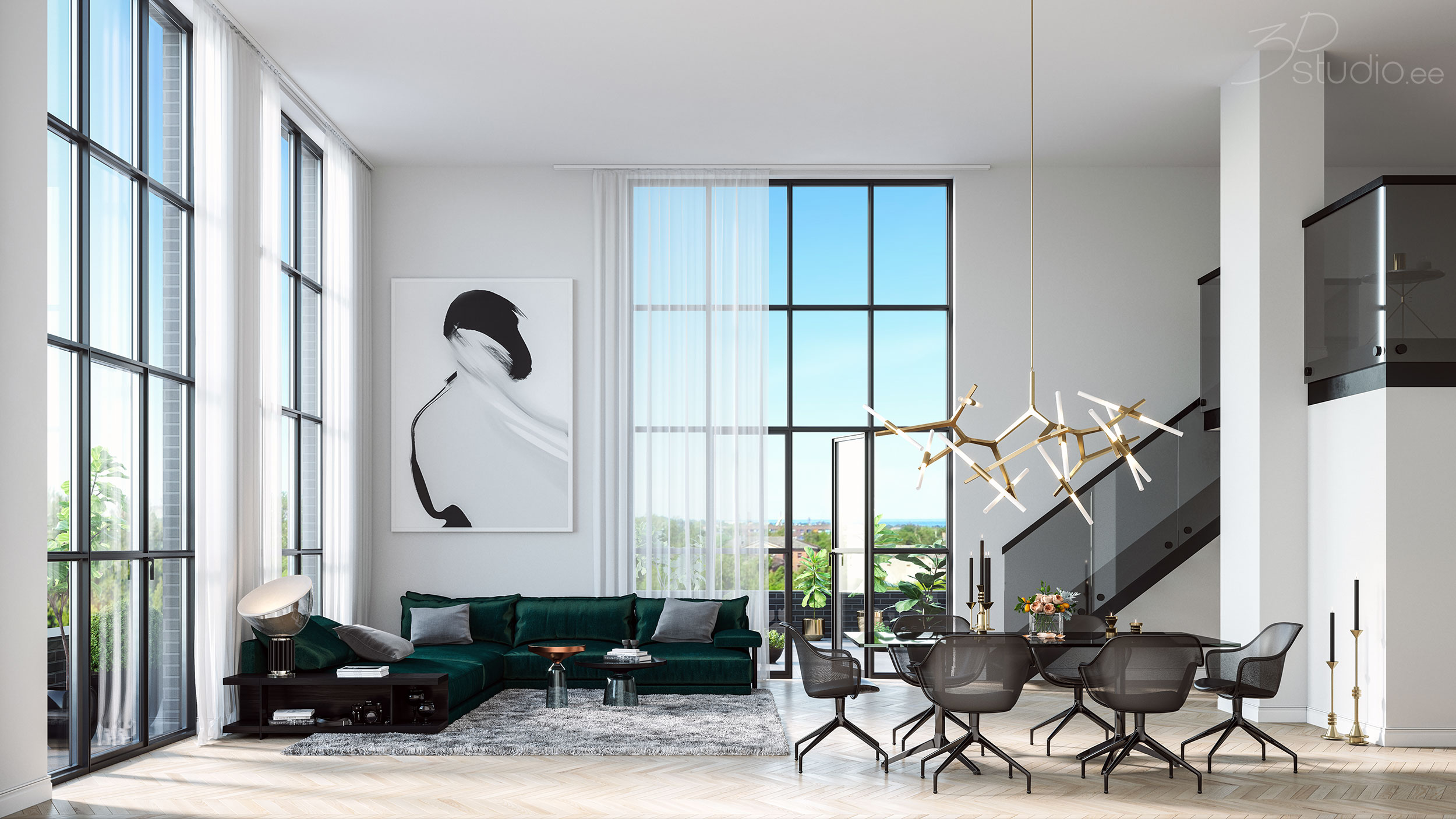 3D-Visualiseeringud, kinnisvara, arhitektuur, Volta